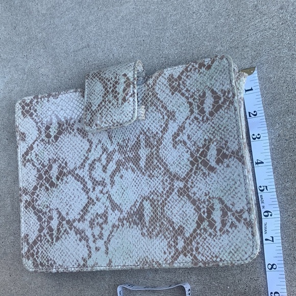 Maurizio Taiuti Made in Italy Snakeskin Leather Clutch Bag - Picture 10 of 14